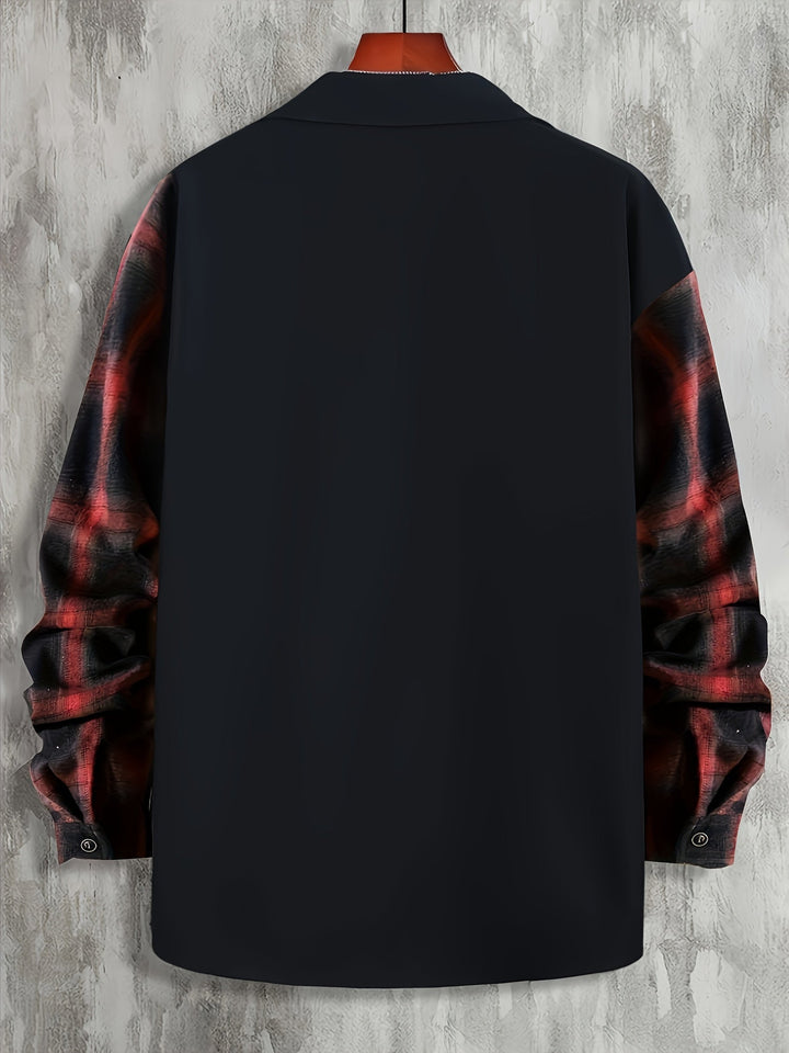 Color-Block Pocket Shirt