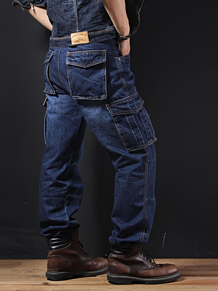 Rugged Multi-Pocket Cargo Pants