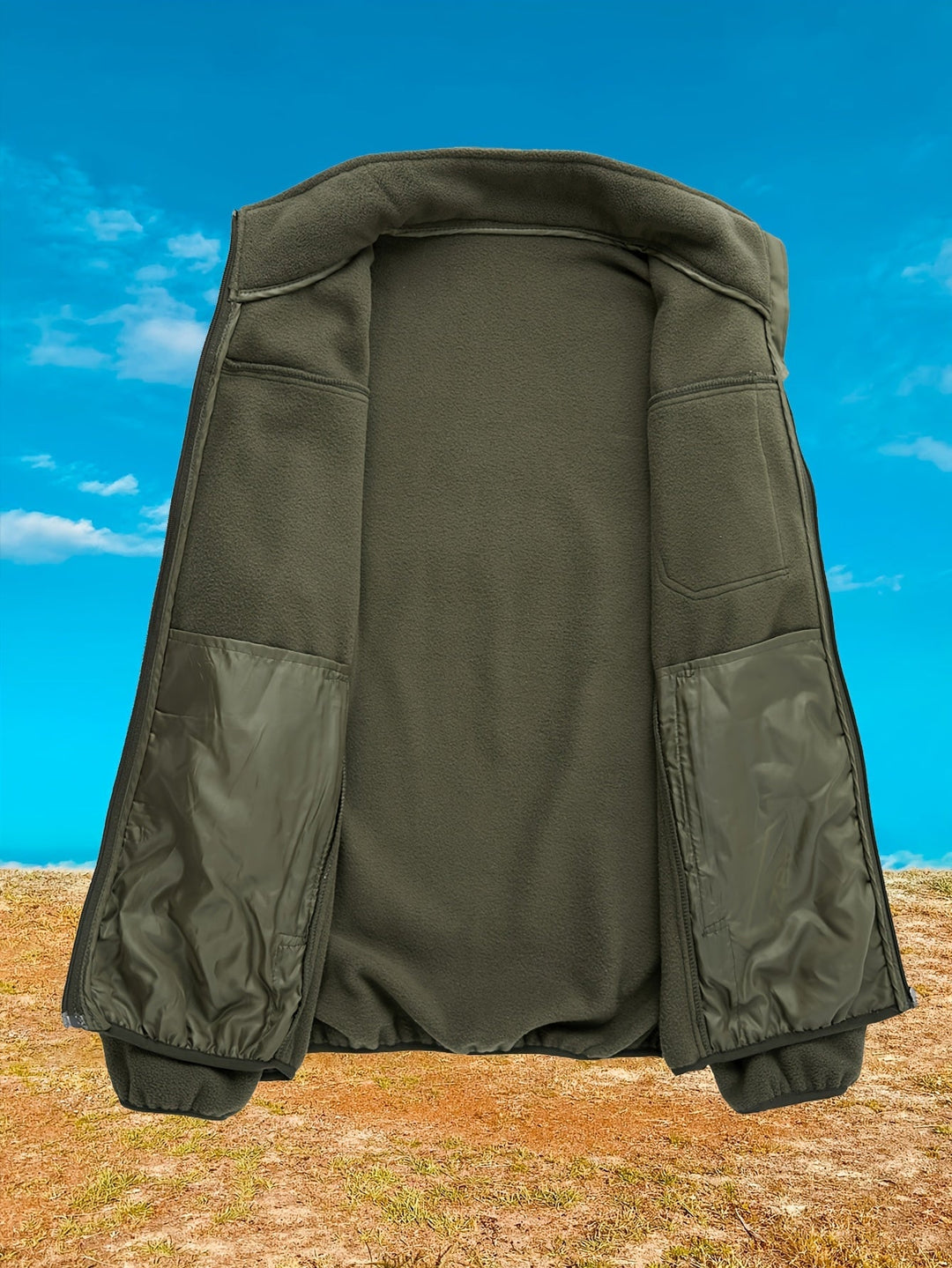 Rugged Full-Zip Outdoor Jacket