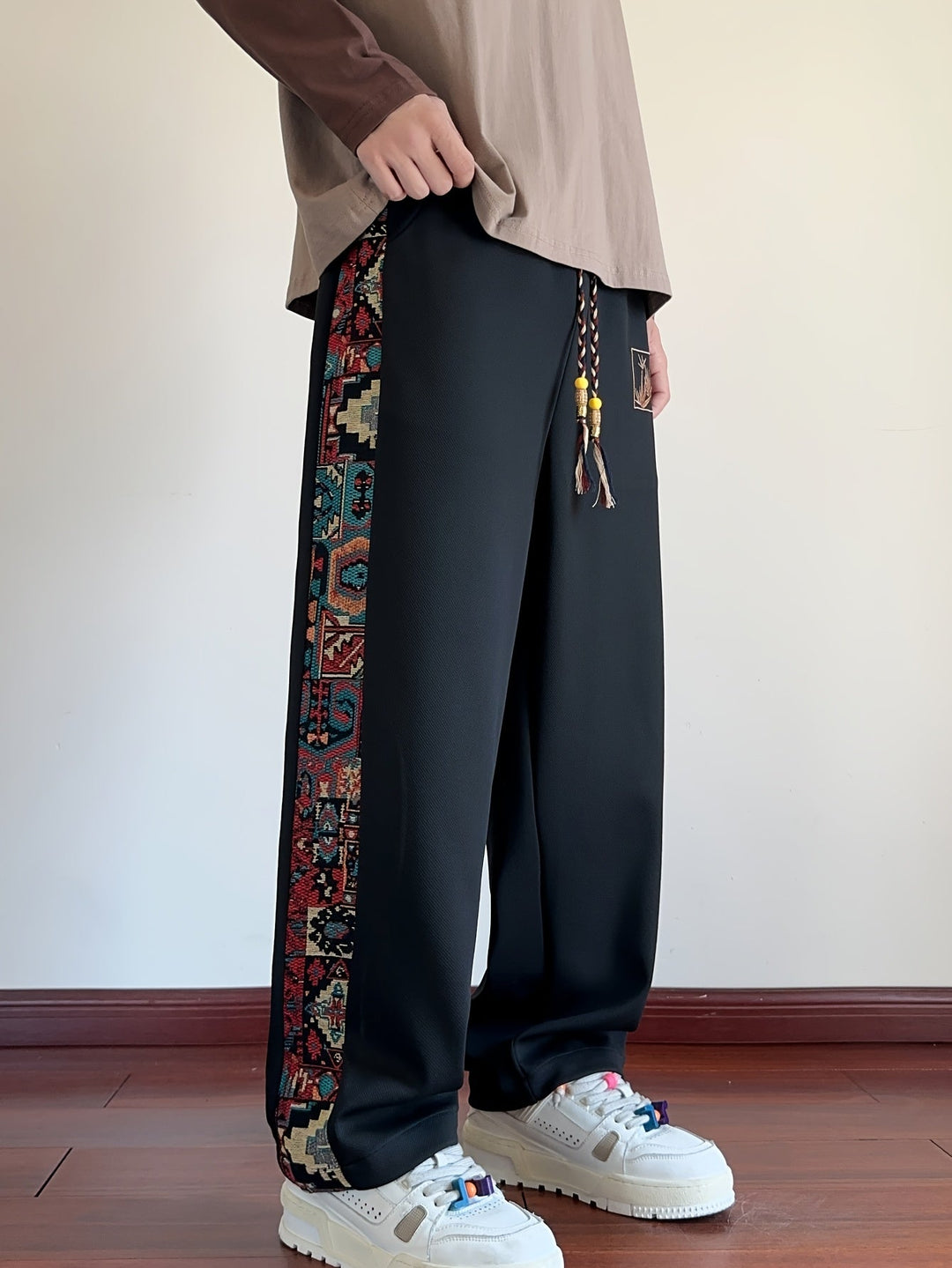 Wide-Leg Heritage Pants