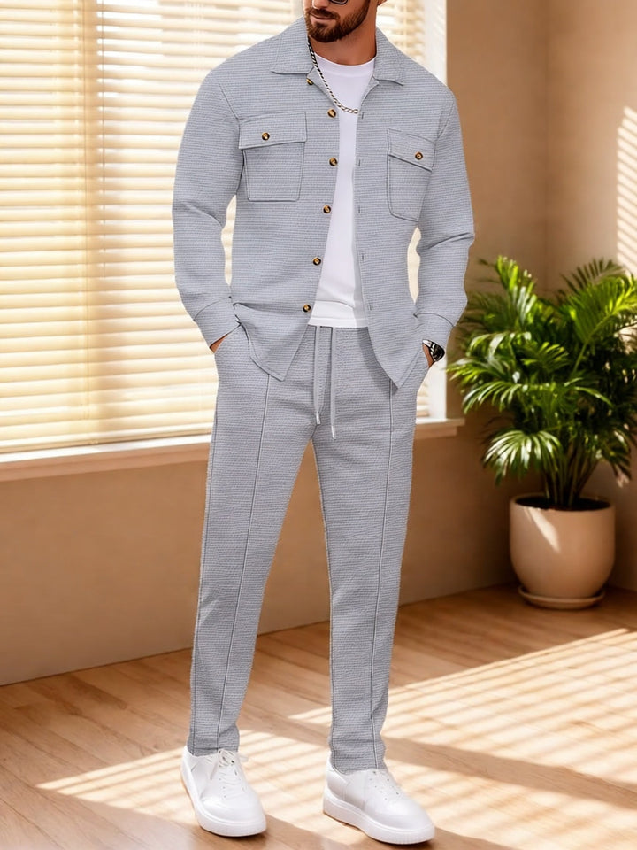 Refined Casual Two-Piece Set