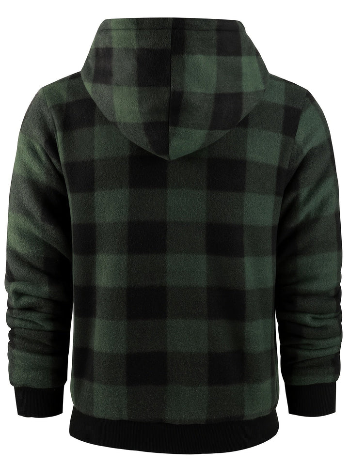 Cozy Hooded Zip-Up Jacket