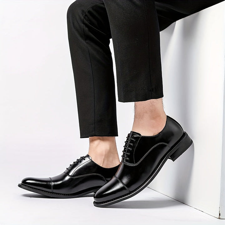 Classic Cap-Toe Oxford Shoes