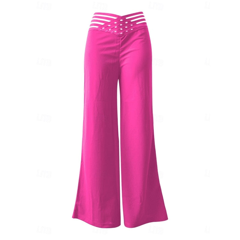 High-Waist Wide-Leg Pants