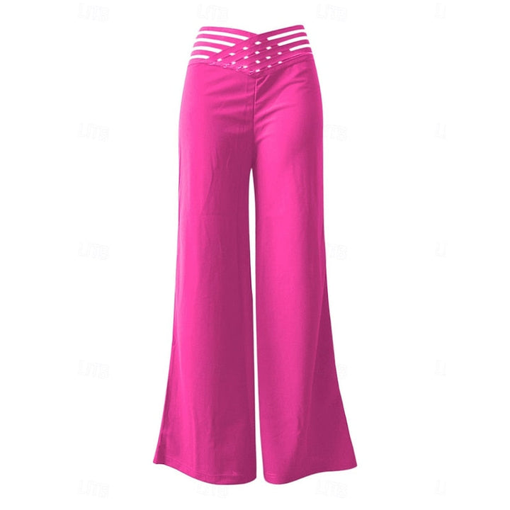High-Waist Wide-Leg Pants