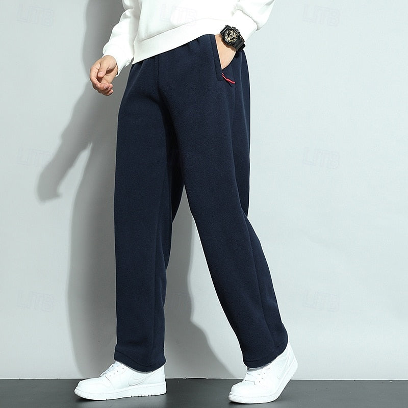 Relaxed Straight-Leg Joggers