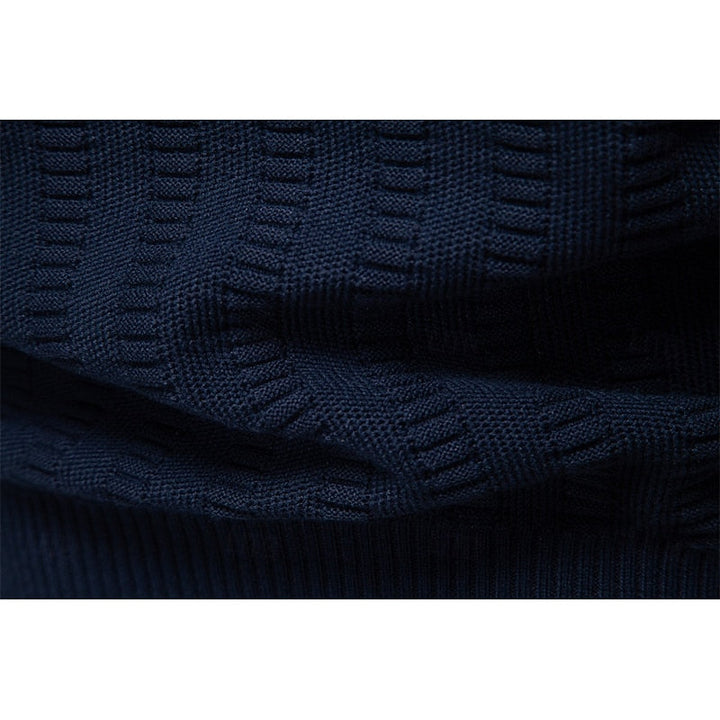 Textured Half-Zip Sweater