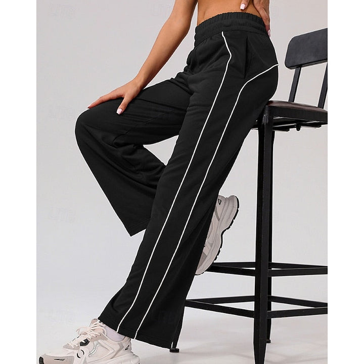 Relaxed Side-Stripe Joggers