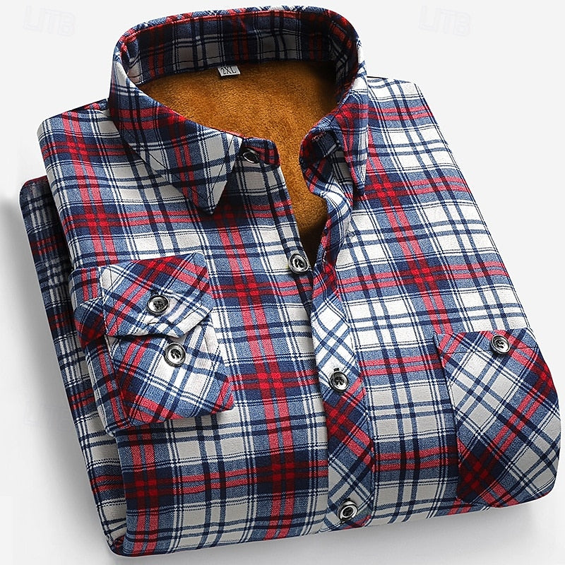 Classic Checked Button-Down Shirt