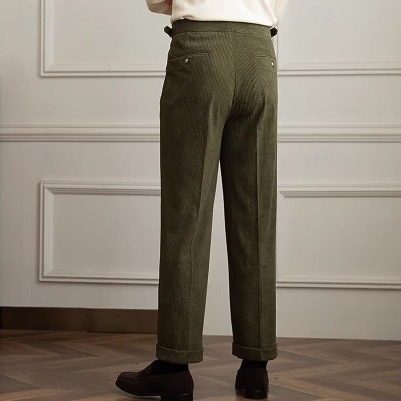 Pleated Gurkha Pants