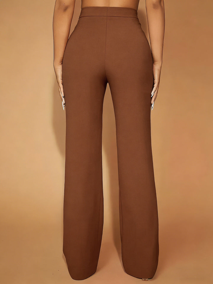 High-Waist Wide-Leg Pants