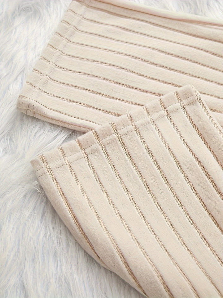 Ribbed Lounge Two-Piece Set