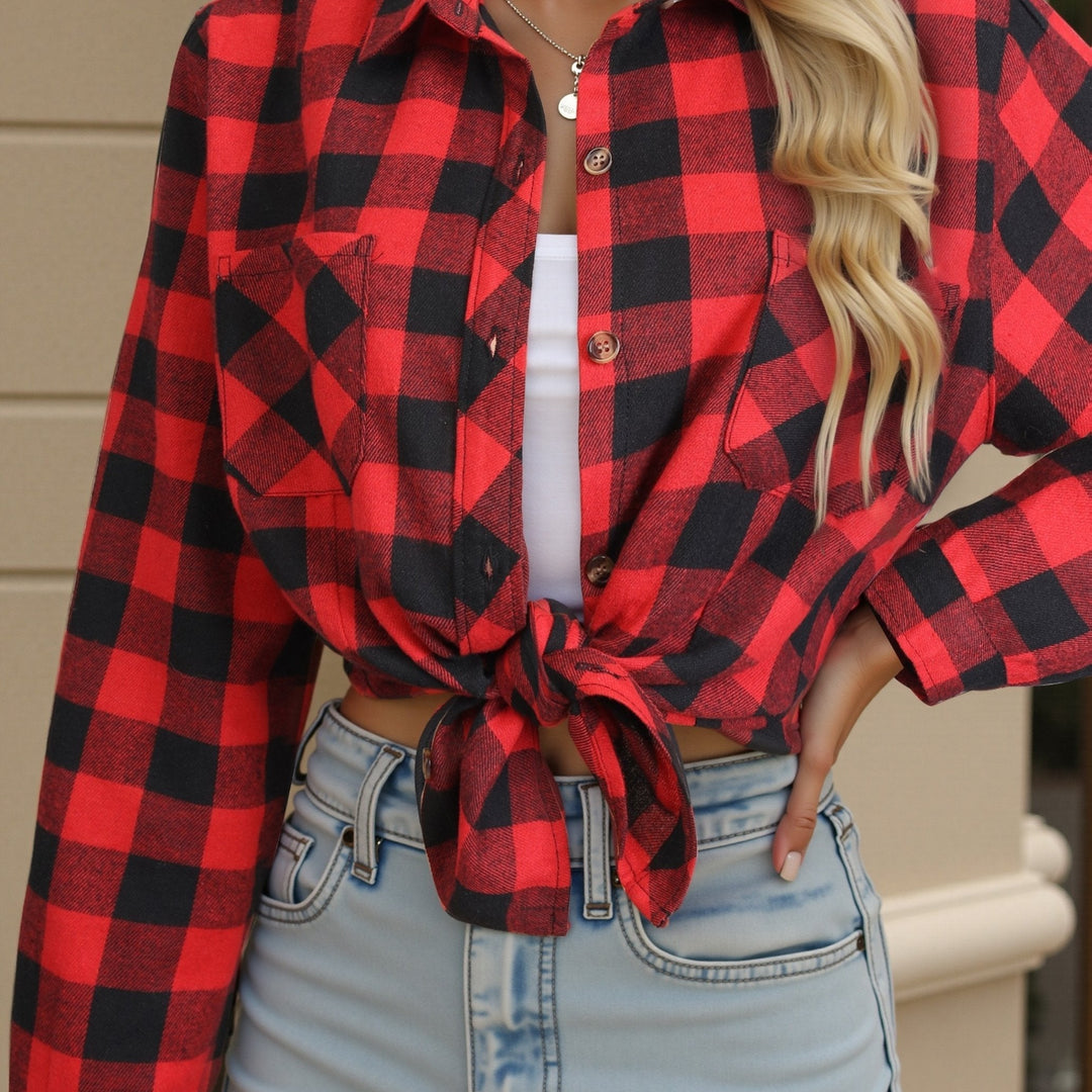 Relaxed Buffalo Check Shirt