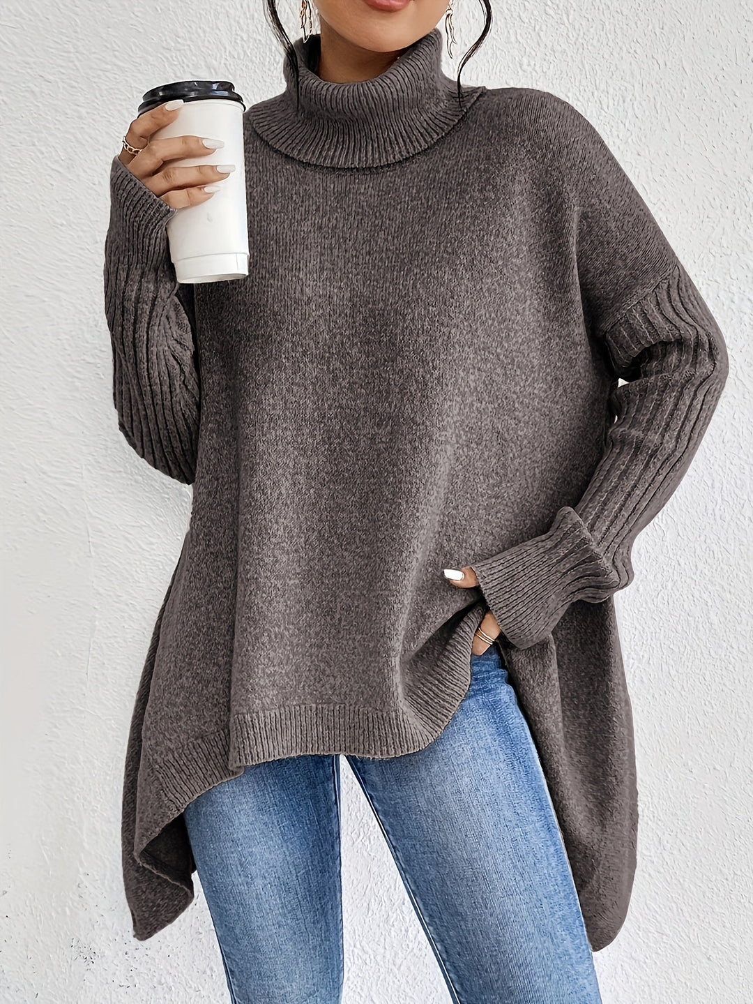 Cozy High-Neck Sweater