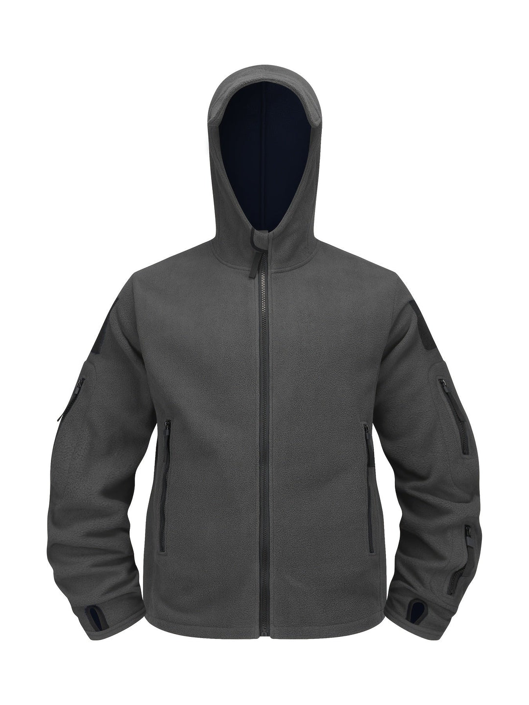 Rugged Hooded Zip Jacket
