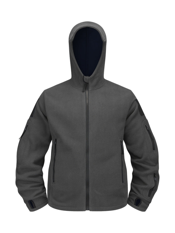 Rugged Hooded Zip Jacket