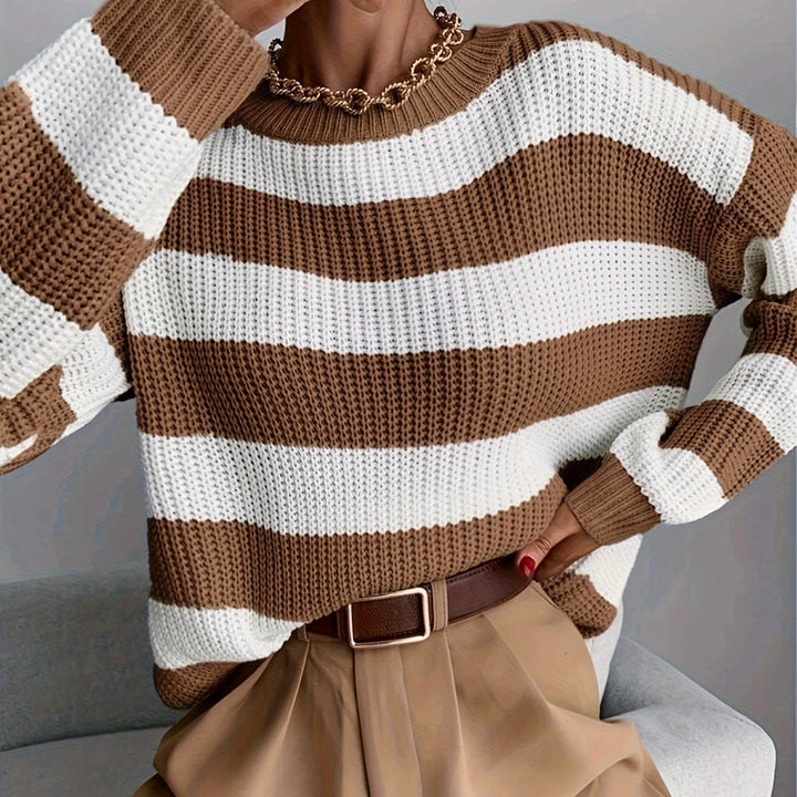 Relaxed Striped Sweater