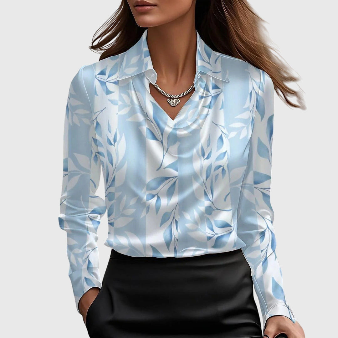 Draped Elegant Blouse