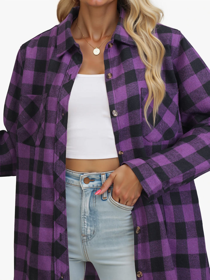 Relaxed Buffalo Check Shirt