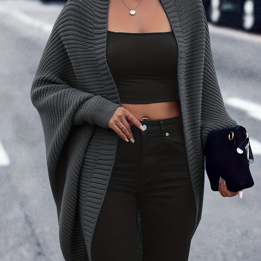Longline Cardigan for Fall and Winter
