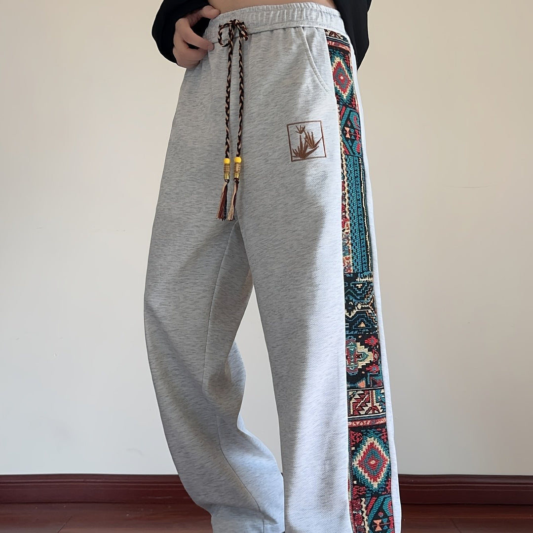 Wide-Leg Heritage Pants