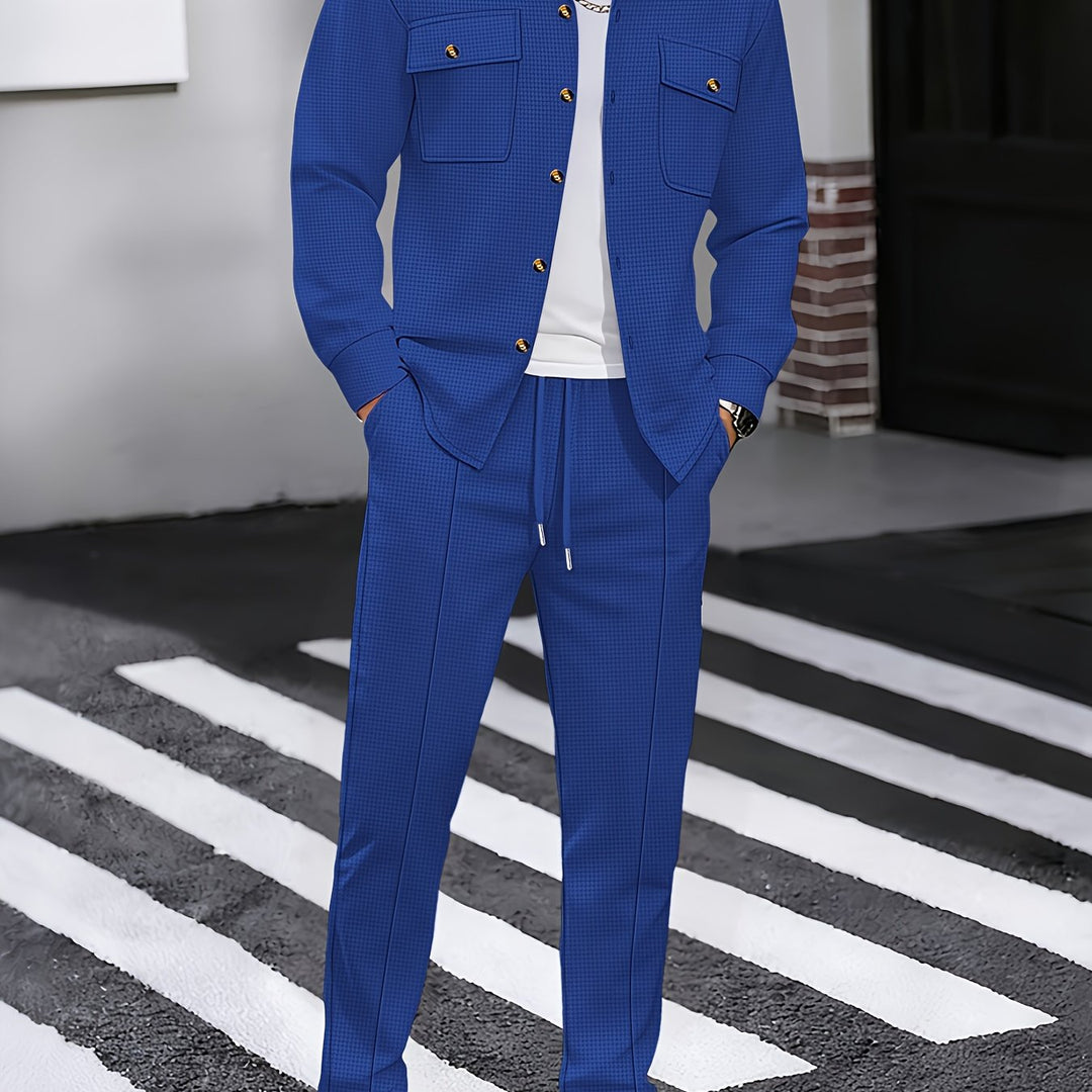 Refined Casual Two-Piece Set