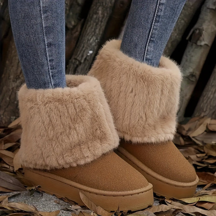 Cozy Platform Winter Boots