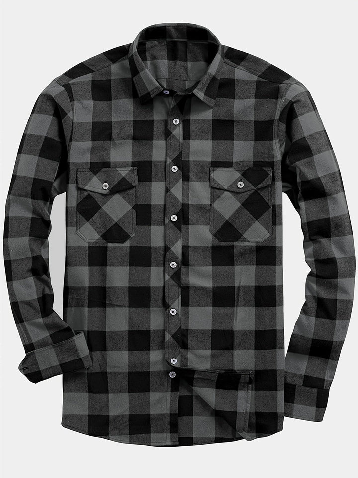 Classic Checked Flannel Shirt