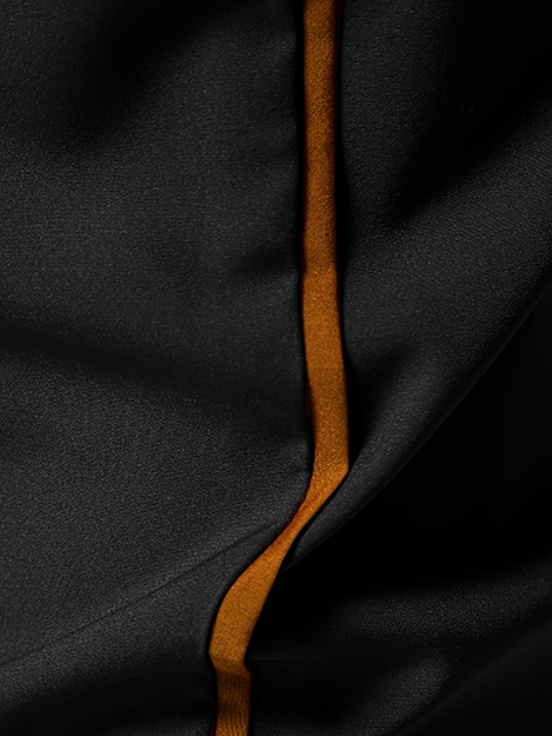 Contrast Trim Button-Up Shirt