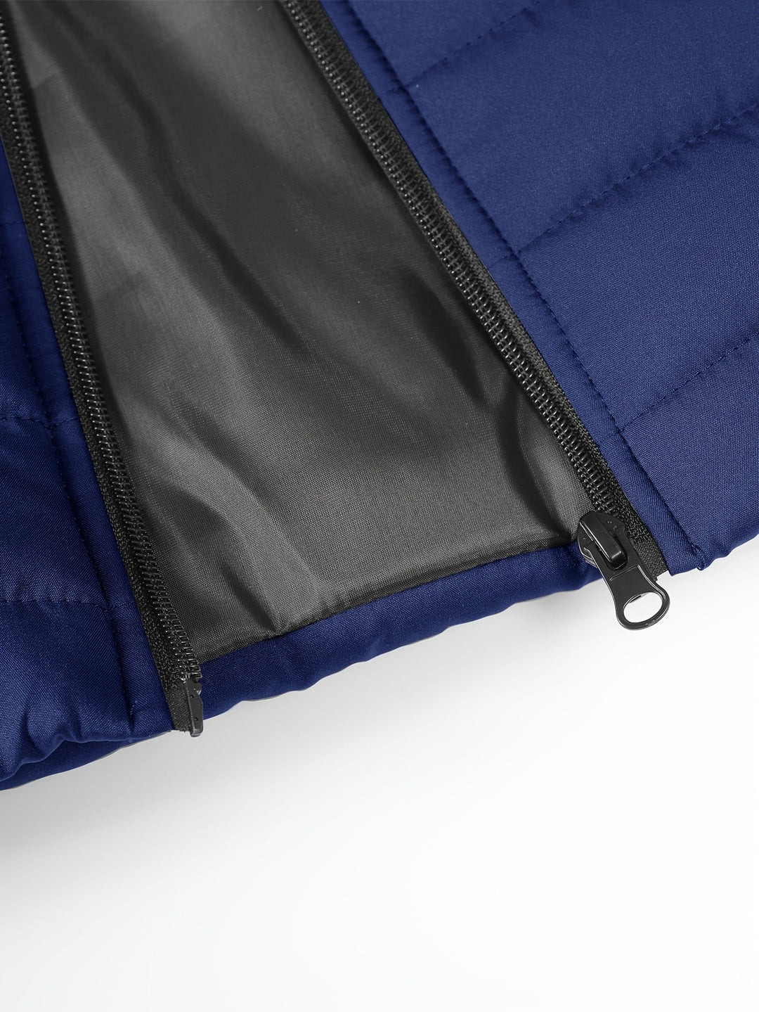 Quilted Stand-Collar Vest