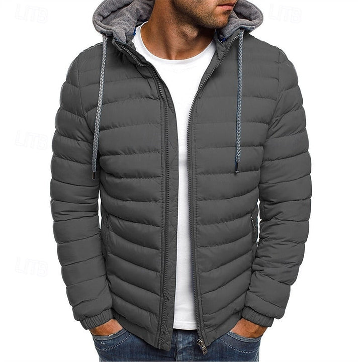 Hooded Quilted Puffer Jacket