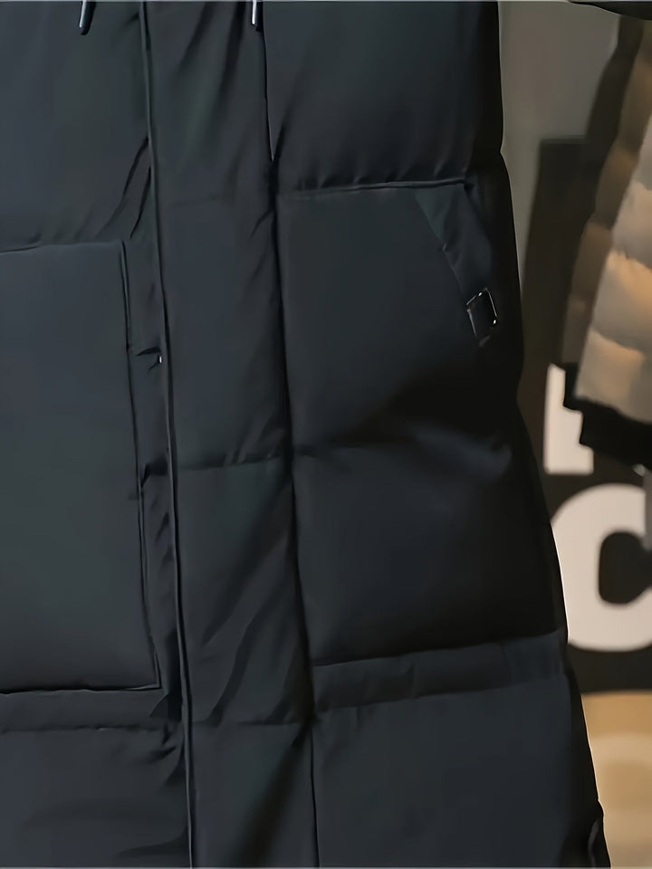 Hooded Longline Puffer Coat