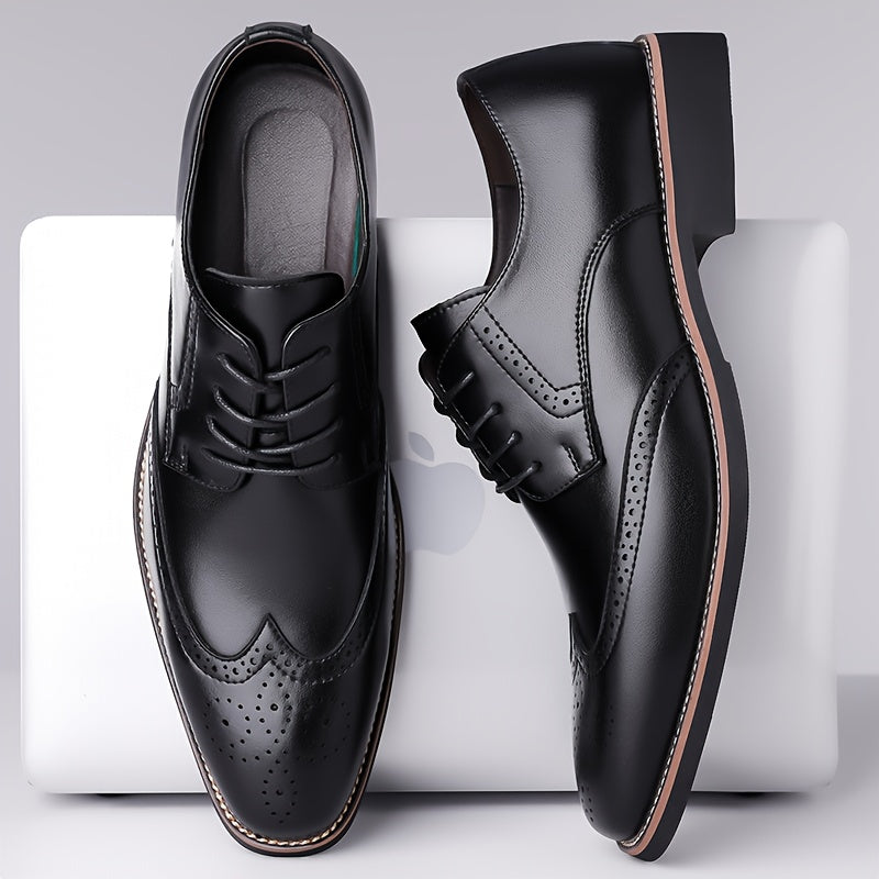 Classic Brogue Dress Shoes