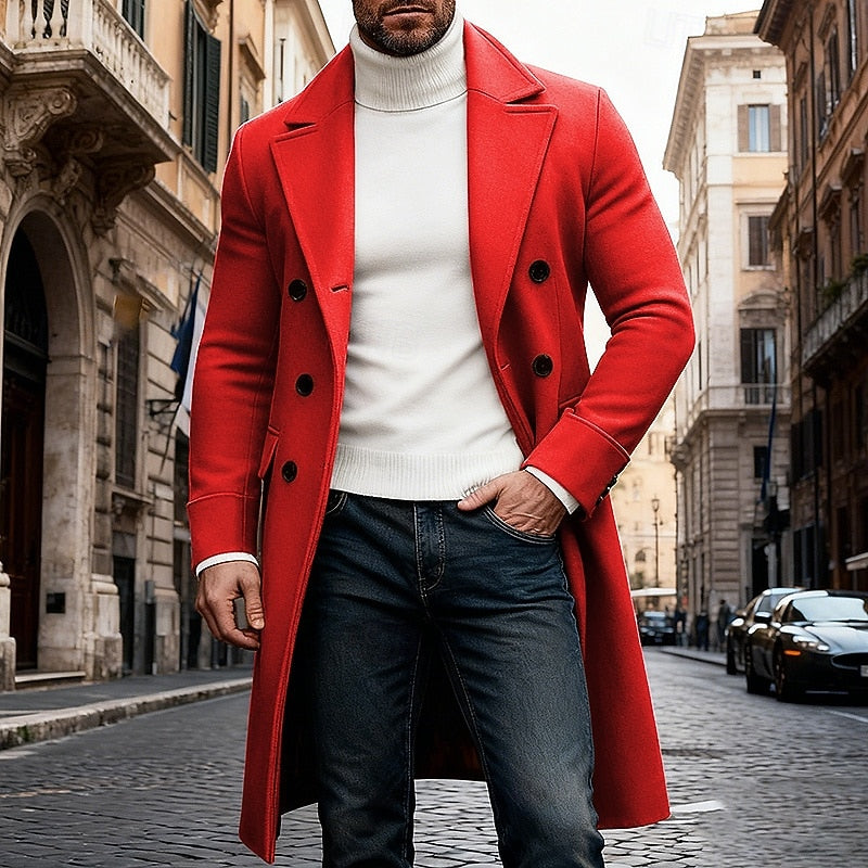 Refined Long Overcoat