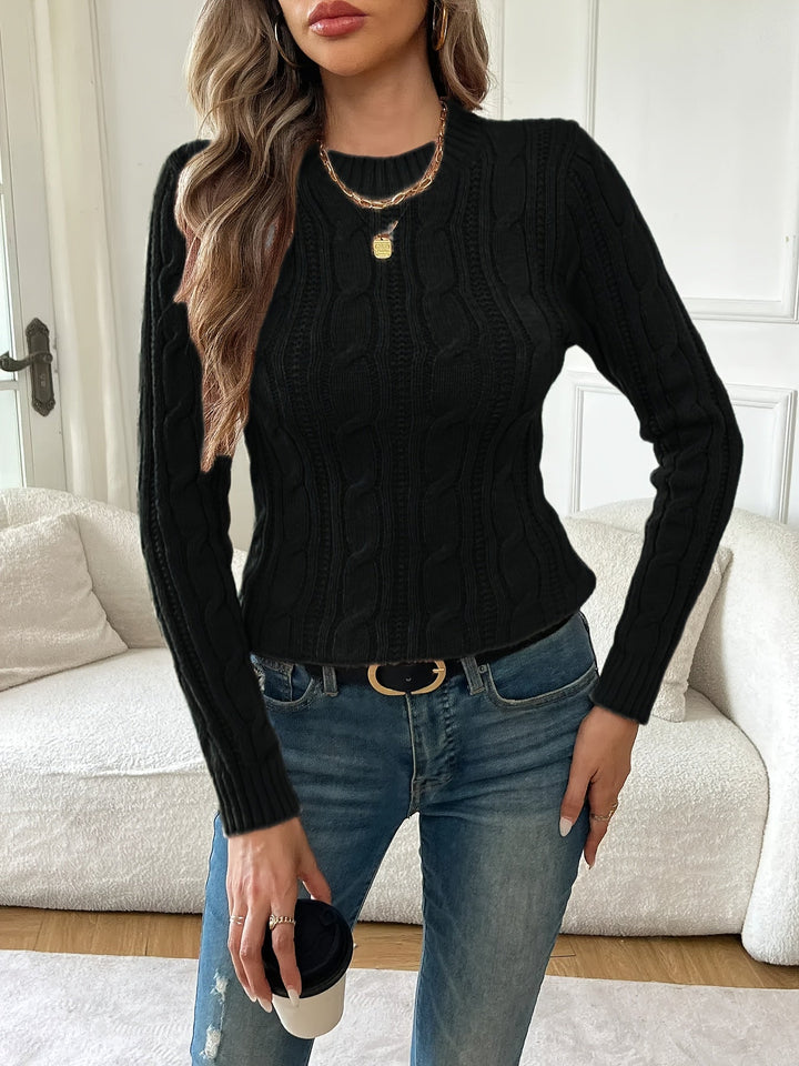Classic Twist-Knit Sweater