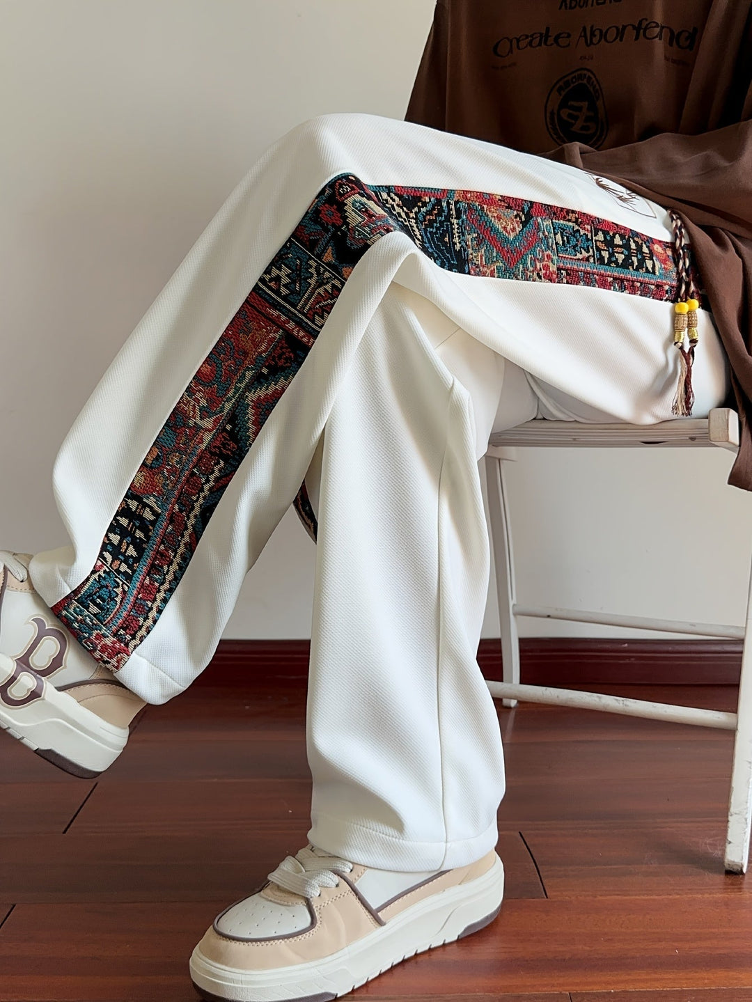 Wide-Leg Heritage Pants