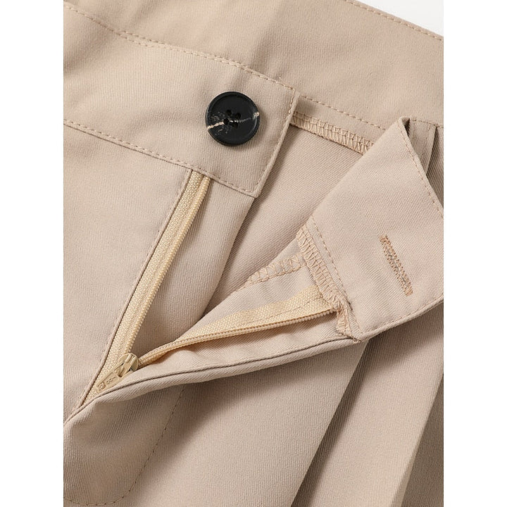 Tailored Straight-Leg Pants