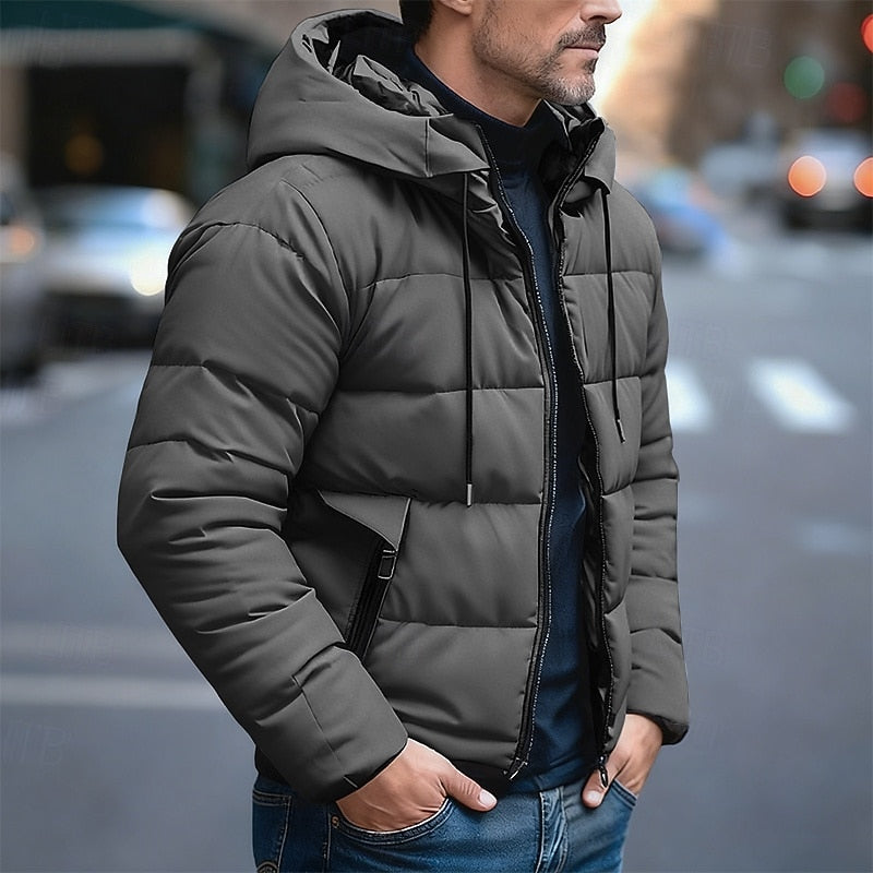 Insulated Hooded Puffer Jacket