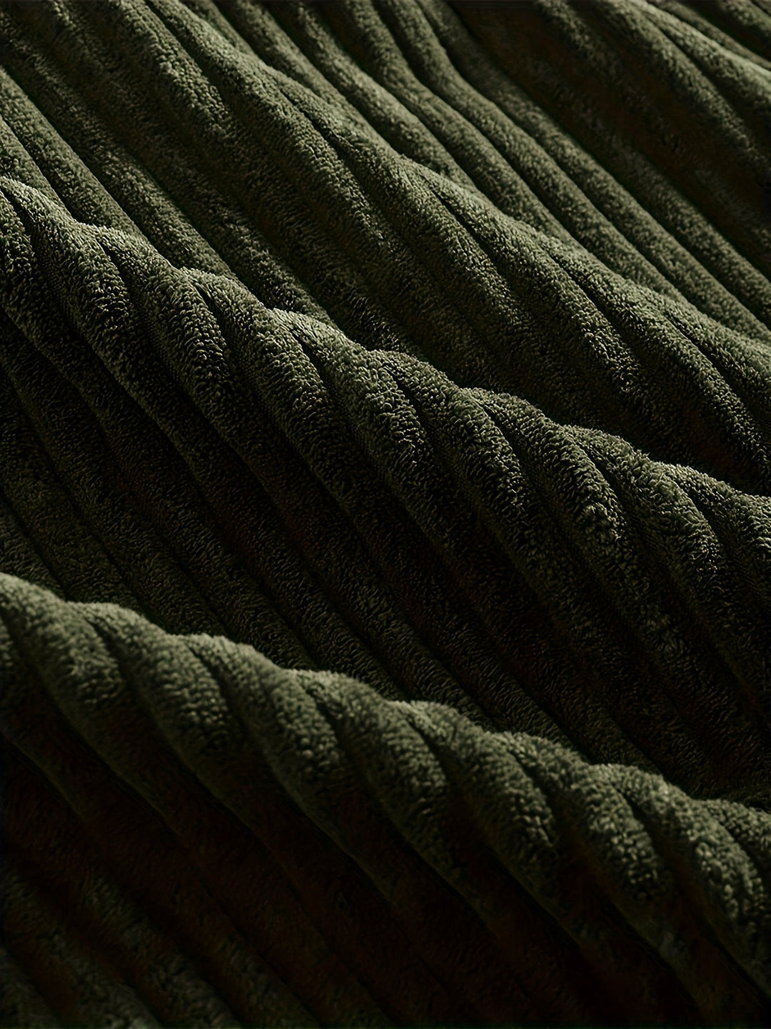 Ribbed Pullover Hoodie