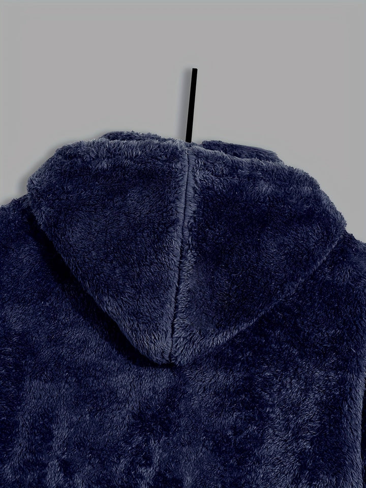 Cozy Hooded Zip Jacket