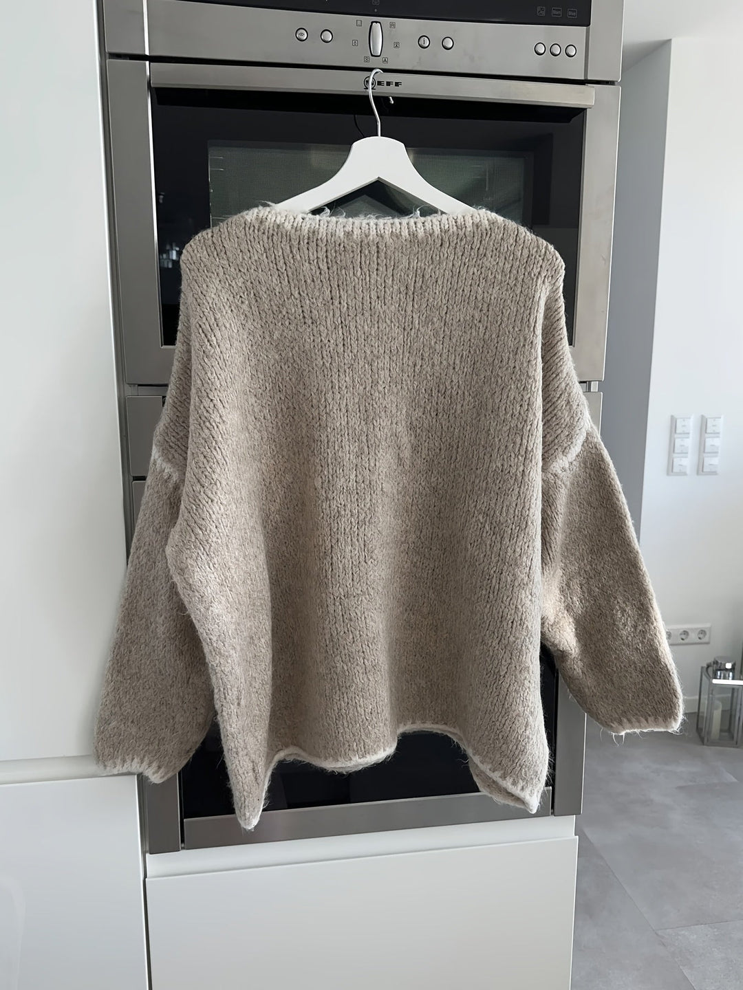 Relaxed Boat Neck Sweater