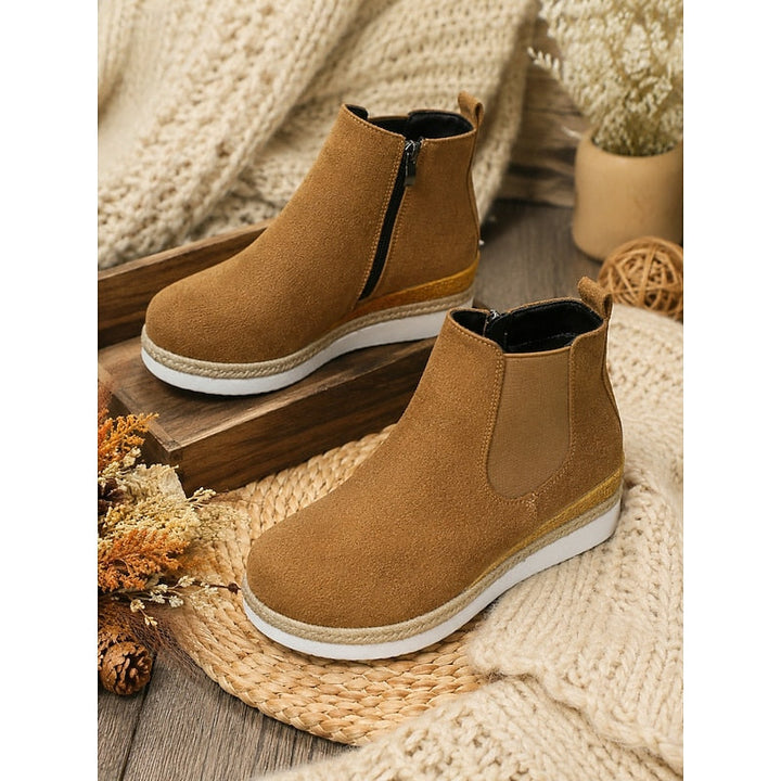 Wedge Ankle Boots