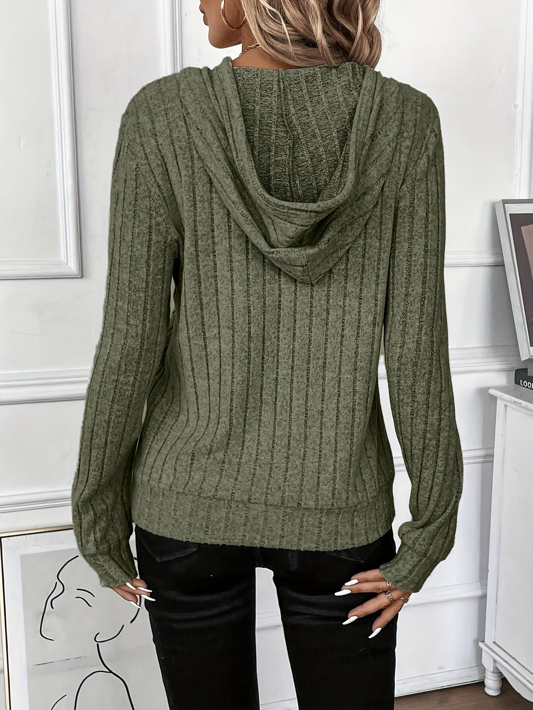 Cozy Textured Hoodie