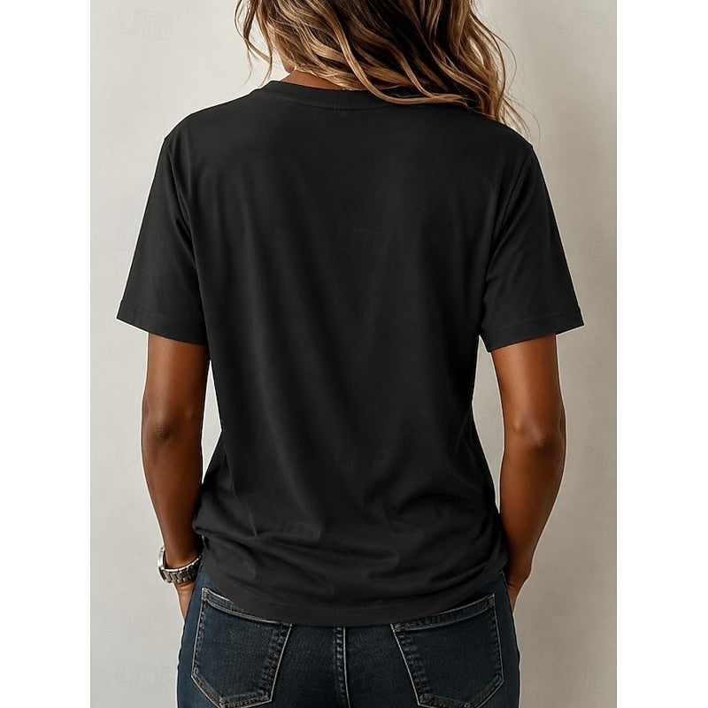 Ghost Cat Halloween Graphic T-Shirt