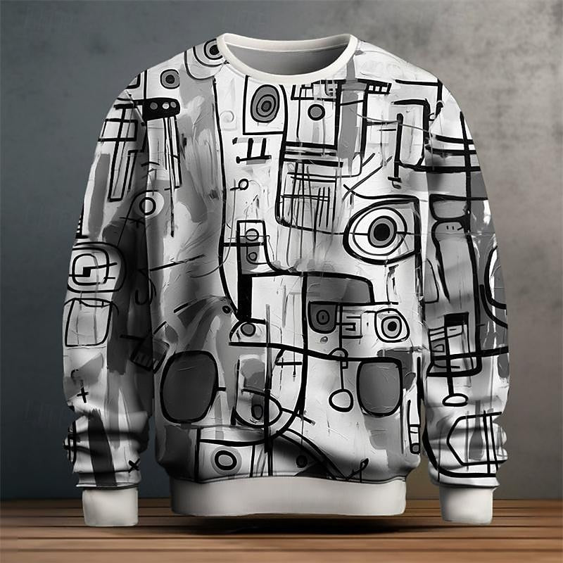 Artful Crew Neck Sweatshirt