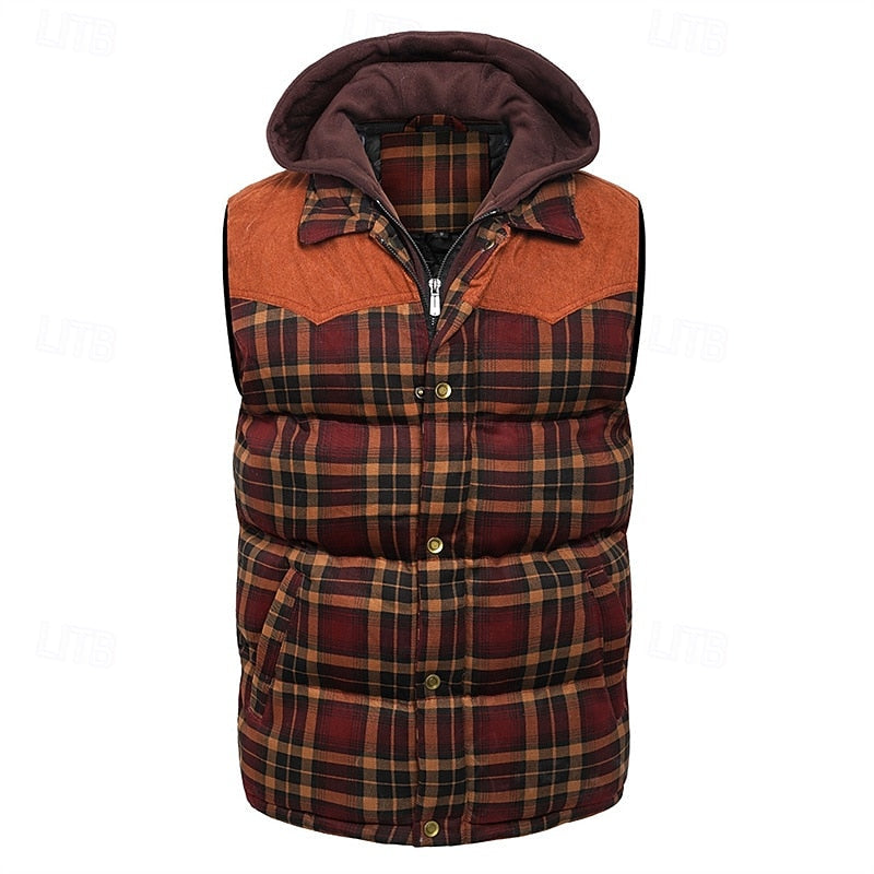 Hooded Quilted Vest