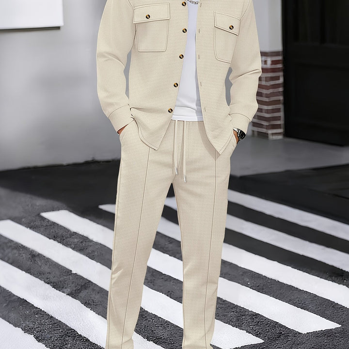 Refined Casual Two-Piece Set