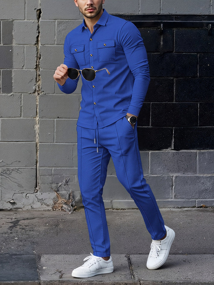 Refined Casual Two-Piece Set