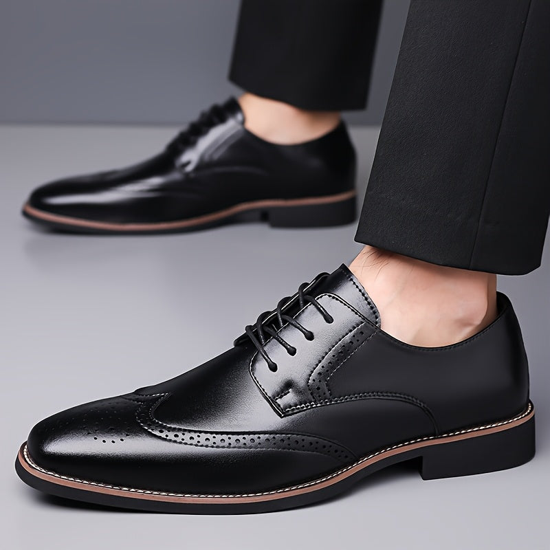Classic Brogue Dress Shoes