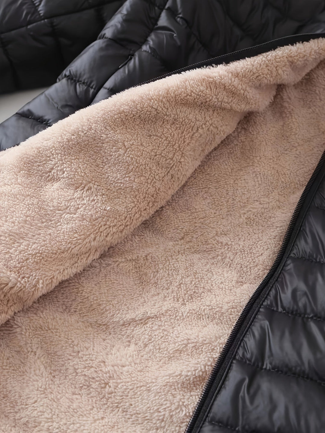 Quilted Longline Coat